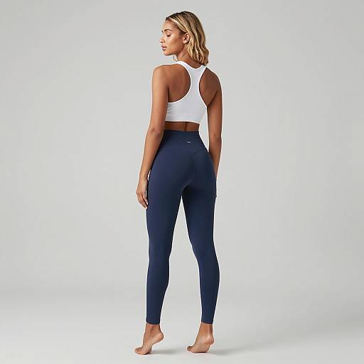 Dark-Skinned Beauty in Yoga Pose