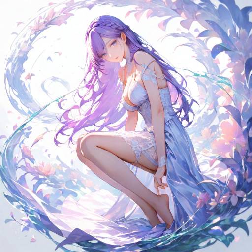 Elegant Lady in Lavish Lingerie Elegant Lady in Lavish Lingerie