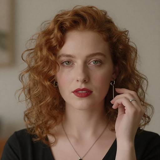 Portrait of a Red-Haired Woman