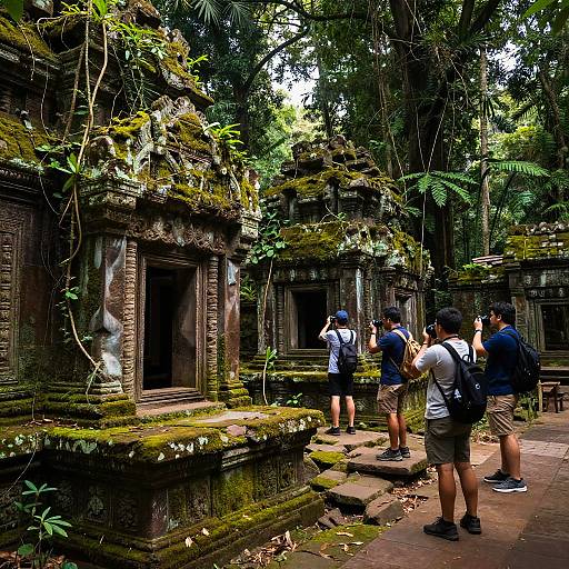 Exploring Ancient Jungle Ruins