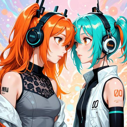 Adachi Rei: Futuristic Android Fashion
