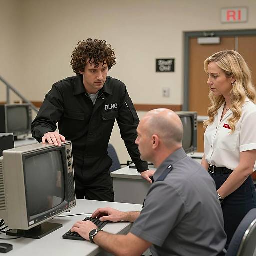 Dynamic Interaction in a Vintage Tech Room