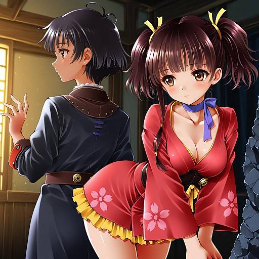 Illustration of Mumei (kabaneri), koutetsujou no kabaneri in the style of Dr rex