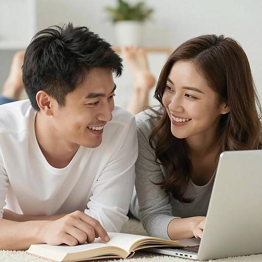 Joyful Couple in Natural Light