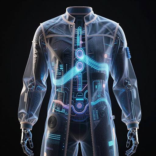 AI X-Ray Vision of Futuristic Fabrics