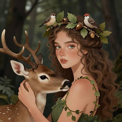 Serene Fantasy: Nature and Connection