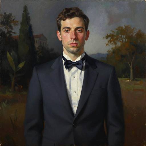 Surreal Detailed Portrait in Oil