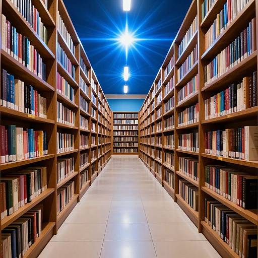 Infinite Library Aisles with Starburst