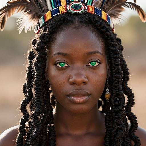 Portrait of African American Woman