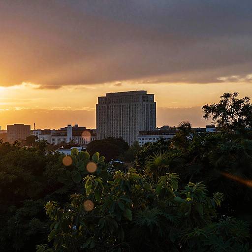 Cinematic Cityscape at Twilight