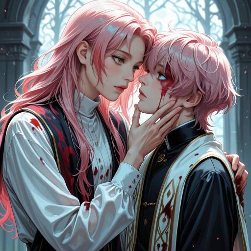 Two Boys in Bloodied Encounter