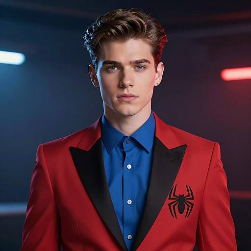 Formal Spider-Man Inspired Portrait