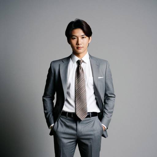 Solo Male in Semi-Formal Attire