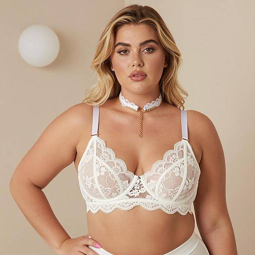 Elegant Portrait of a Curvy Woman