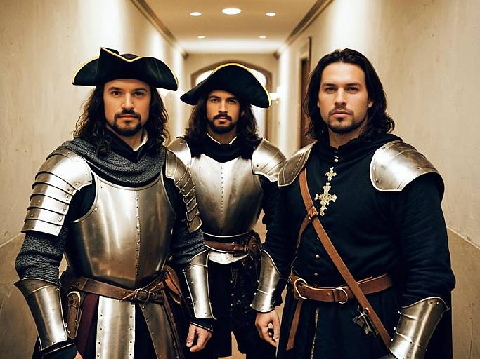 Musketeers Costume Face Swap