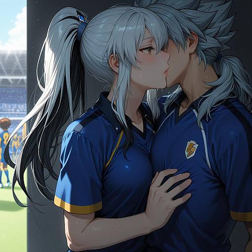 Illustration of Hakuryuu (inazuma eleven), inazuma eleven (series) in the style of Ikeshita moyuko