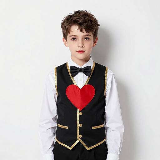 Villain Fancy Dress Boy Costume