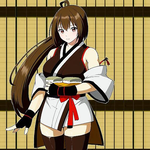 Illustration of Musubi, sekirei in the style of Rei (sanbonzakura)