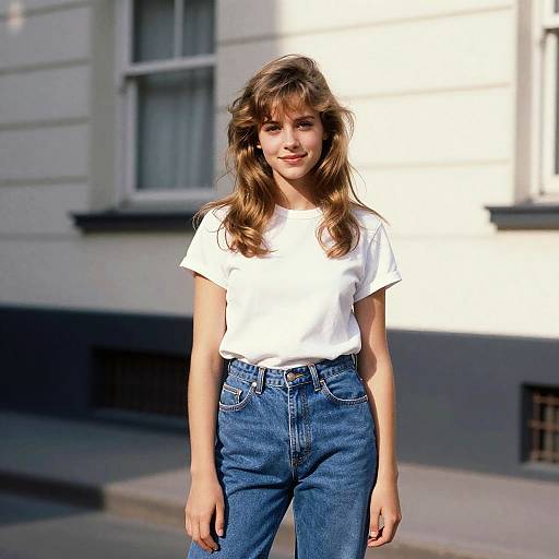Young Patsy Kensit in 1980s Casual