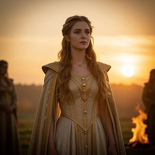 Druid Queen Alexandra Sunrise Ceremony