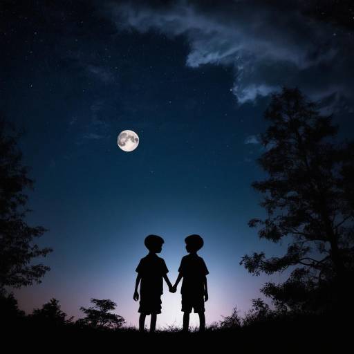 Boys Under the Full Moonlight