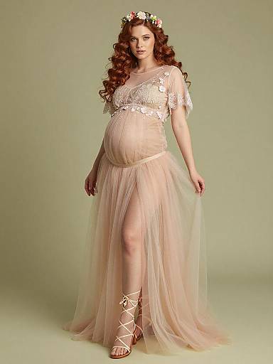 Ethereal Fairy Maternity Fashion Editorial
