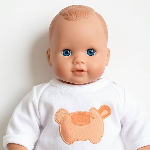 Blue-Eyed Baby Doll in Sweater