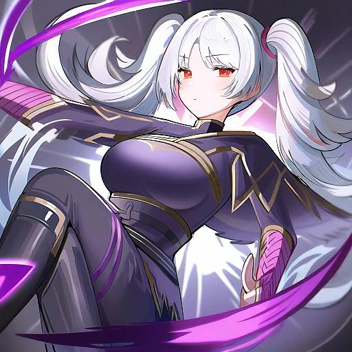 Illustration of Grima (fire emblem), fire emblem in the style of Spam (spamham4506)