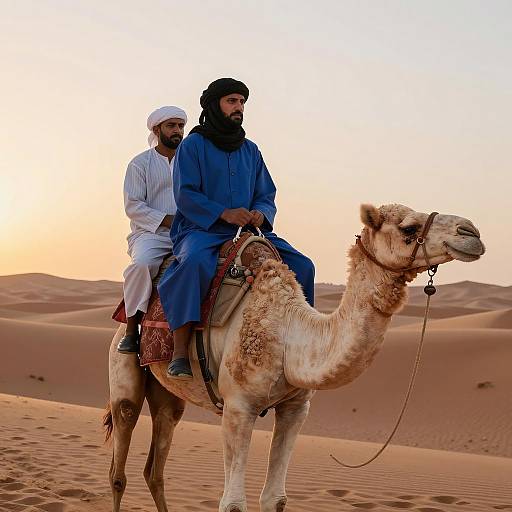 Desert Sunset Camel Ride Adventure
