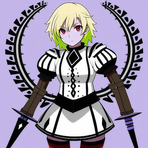 Illustration of Ashelia b'nargin dalmasca, final fantasy in the style of Huyandere