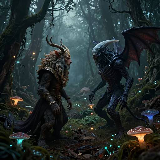 Mystical Beast vs. Cosmic Entity Encounter