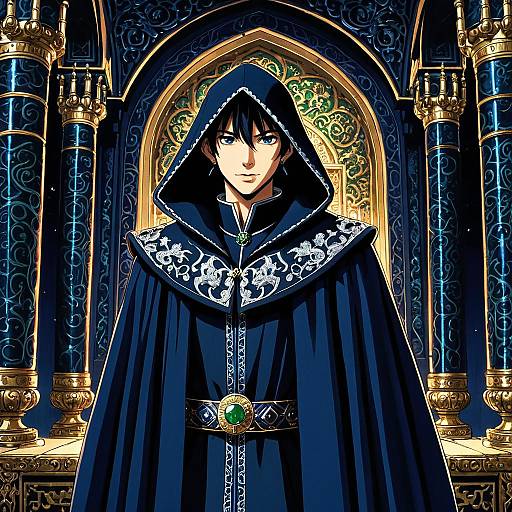 Mystical Thief in Dusk's Treasure Chamber