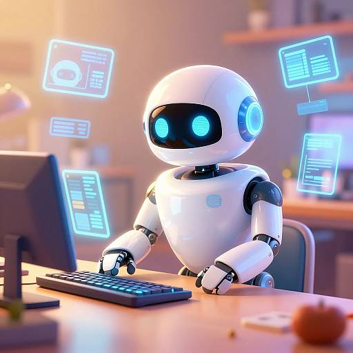 Pixar-Inspired Friendly Robot Animator