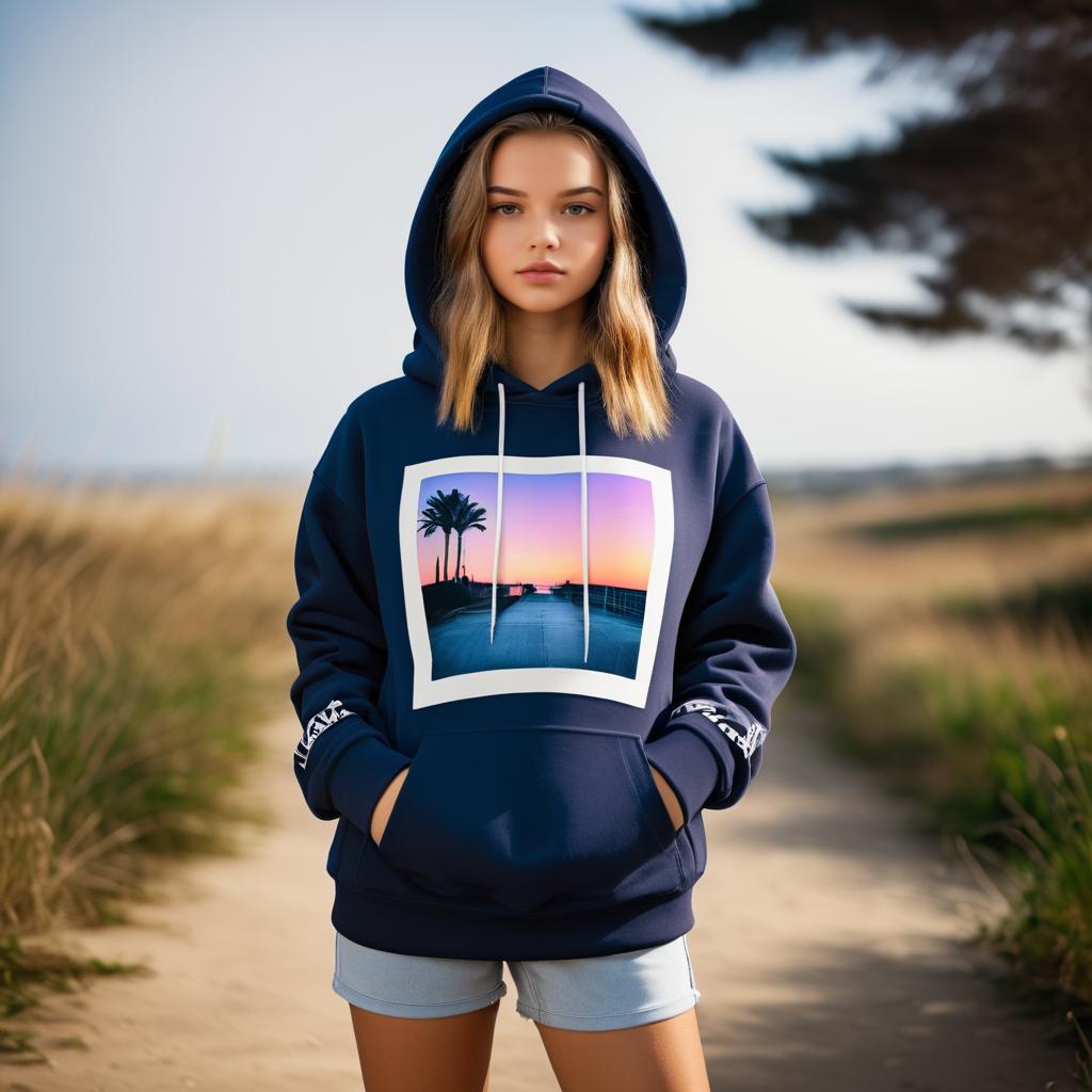 Teen Fashion Photography in Natural Setting