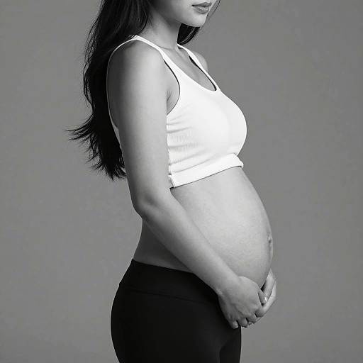 Minimalist Portrait of Confident Girl