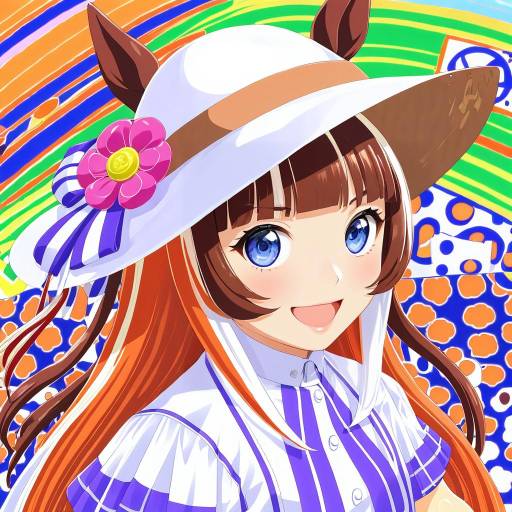 Illustration of Akikawa yayoi (umamusume), umamusume in the style of Akino ell