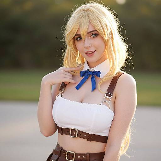 Realistic Sexy Alicia Florence Cosplay