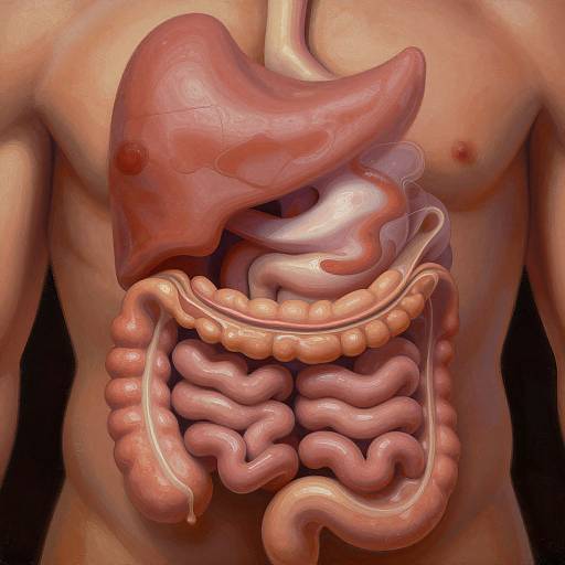 Surreal Esophagus Abstract Anatomy