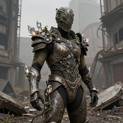 Vidia Armor Costume in Ruined City