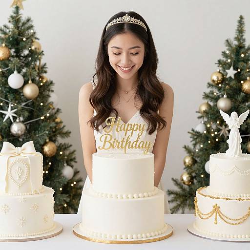 Young Woman Birthday and Ceremony Cakes