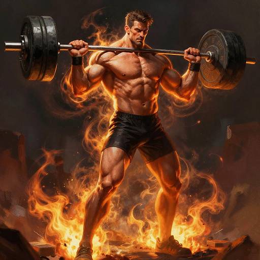 Dynamic Digital Painting of Zyzz