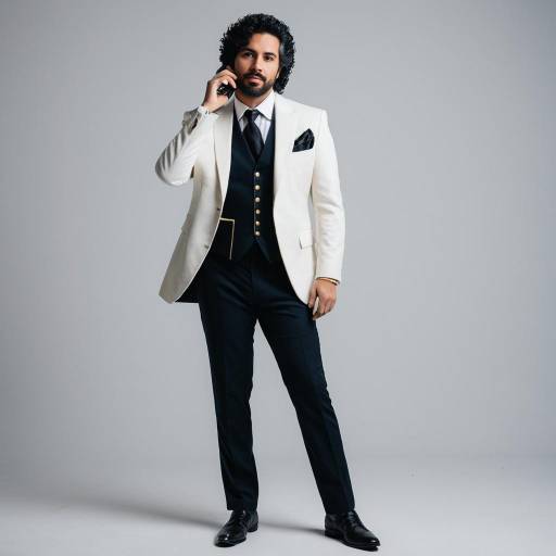 1980s Inspired Charismatic Musician Cosplay