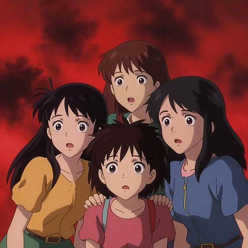 Fantasy Anime Hovercraft Scene