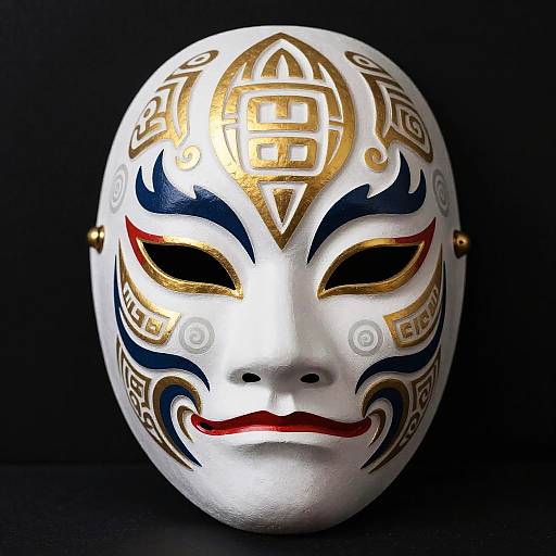 Fantasy JRPG Ritual Mask Design