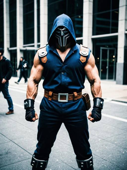 Realistic Brawler Costume Cosplay Photo
