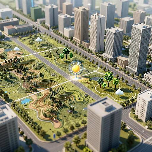 Futuristic Urban Climate Resilience Model