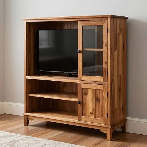 DIY Dress Up Cabinet from Entertainment Center