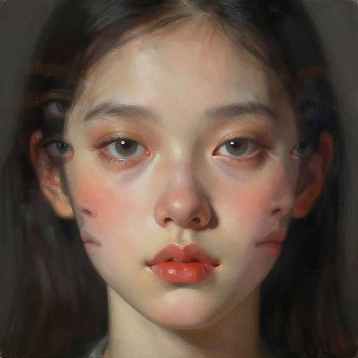 Surreal Subliminal Influence Portrait