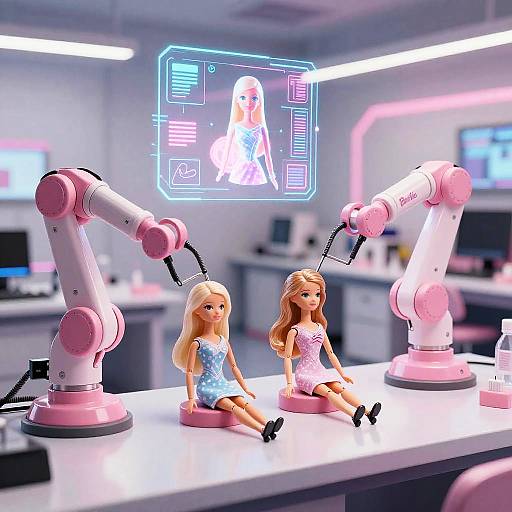 Barbie AI Doll Assembly Lab