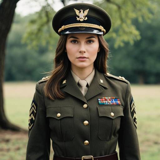 Realistic Soldier in Military Uniform